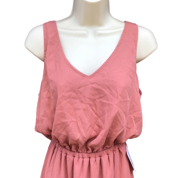 Show Me Your Mumu Medium Kendall Maxi Dress Rustic Mauve RM24 Bridesmaid - Picture 8 of 8